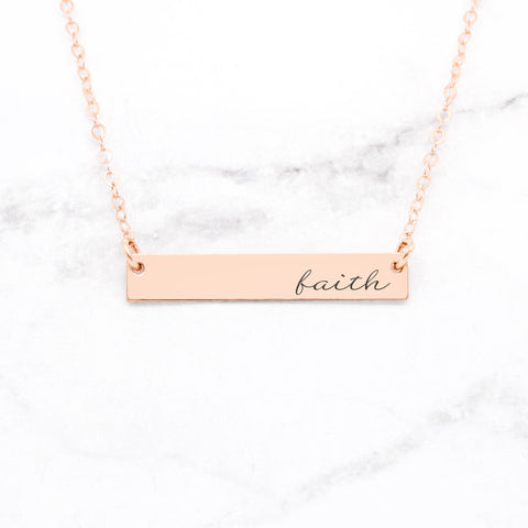 Personalized Necklace with Kids Names and Birthstones