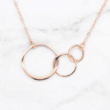Generations Necklace - Sterling Silver, Gold, or Rose Gold Grandma Necklace