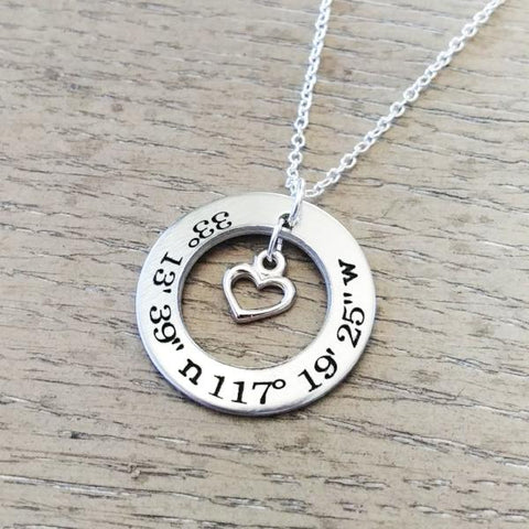 Custom Initial Discs Necklace