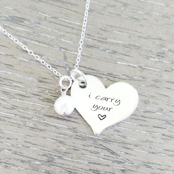 I Carry Your Heart Necklace