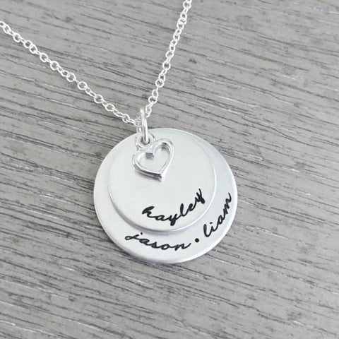 Baby Name Necklace - Personalized Necklace For Mom