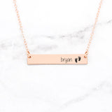 Baby Name Necklace - Personalized Necklace For Mom