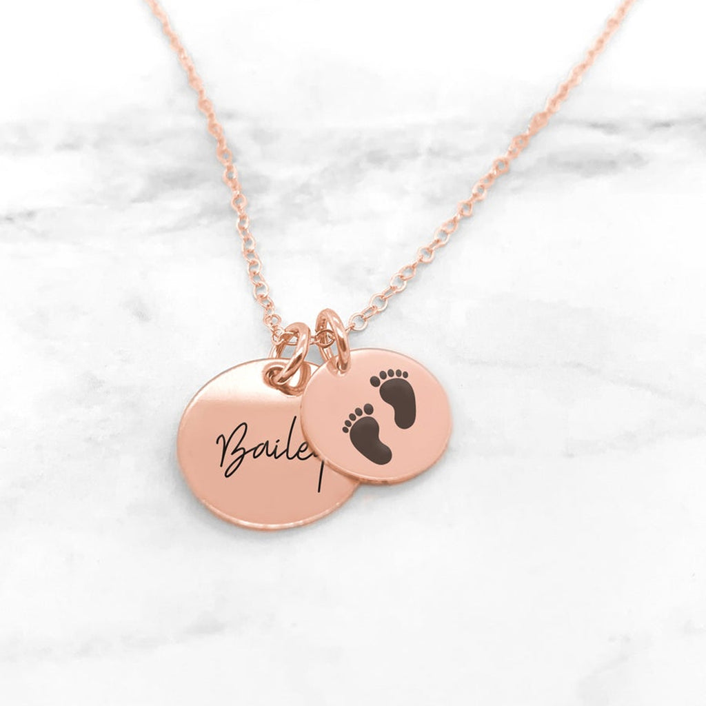 Baby Necklace - Personalized Baby Name Necklace
