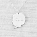 Baby Silhouette Necklace