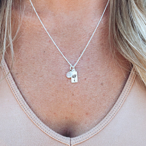 Generations Necklace - Sterling Silver, Gold, or Rose Gold Grandma Necklace