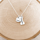 Dog Necklace - Personalized Dog Mom Necklace