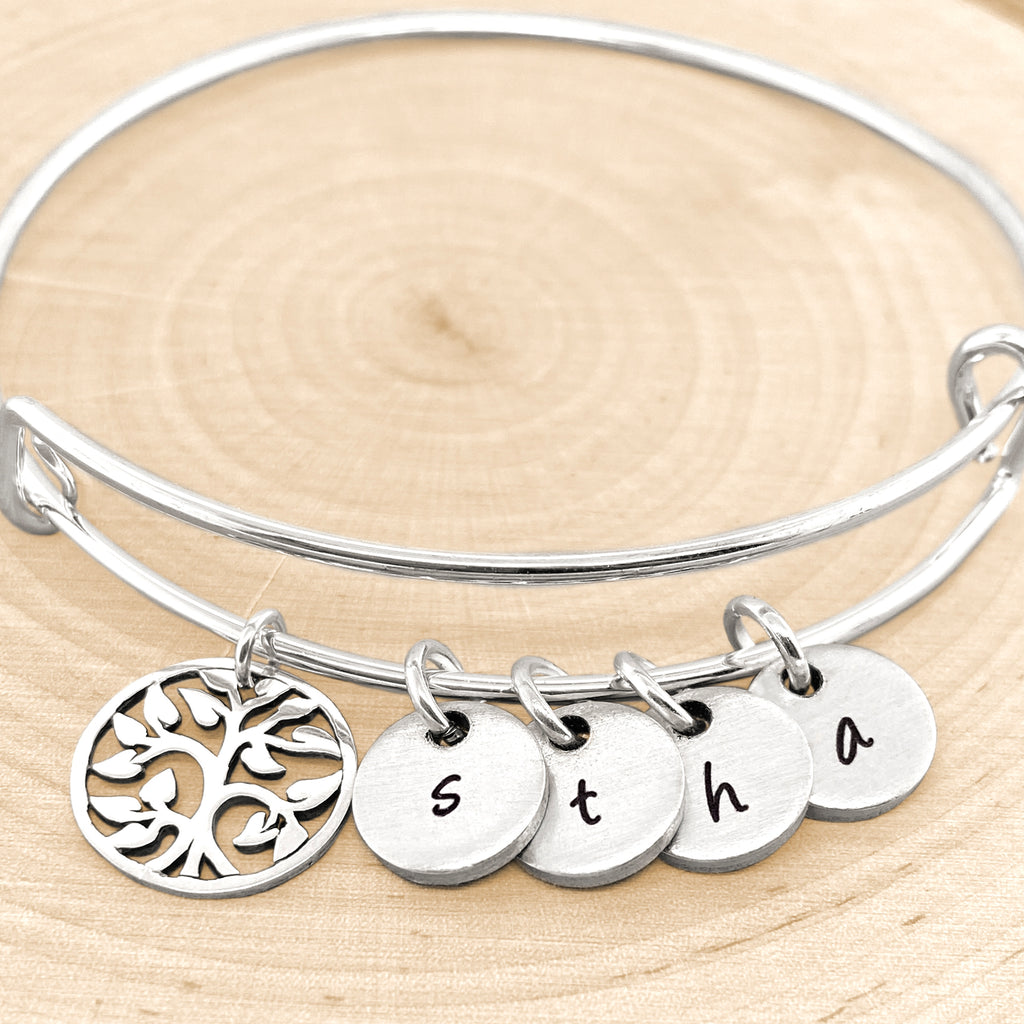 Family Tree Bracelet - Personalized Family Bracelet