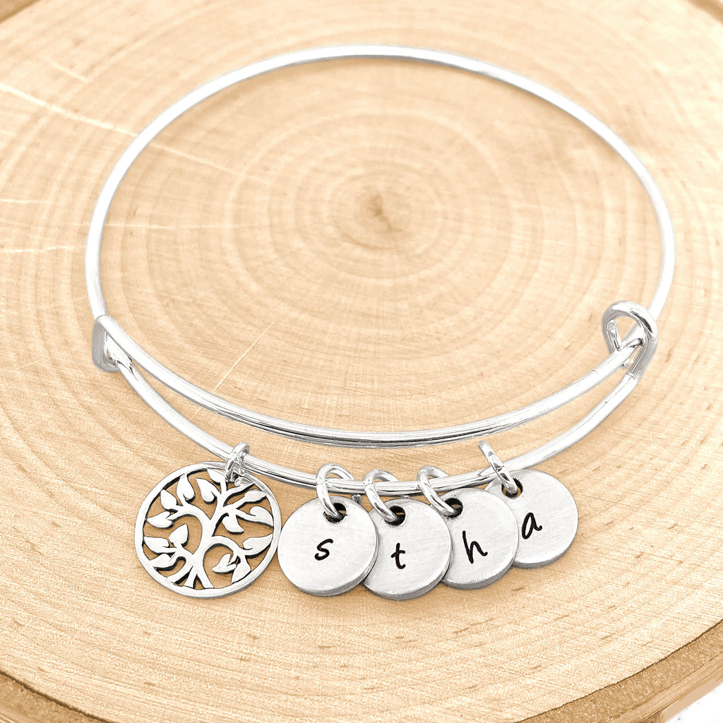 Family Tree Bracelet - Personalized Family Bracelet