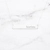 Fearless - Sterling Silver Quote Bar Necklace