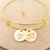 Handwriting Bracelet - Actual Handwriting Jewelry