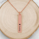 Personalized Dog Necklace - Dog Name Necklace