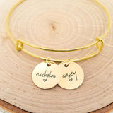 Personalized Gold Name Bracelet