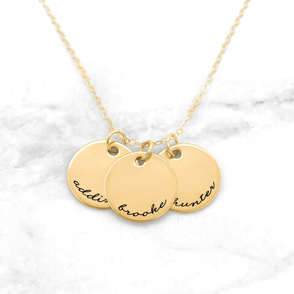 Personalized Necklace with Kids Names