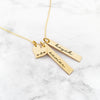 Personalized Necklace For Mom - Gold Necklace With Kids Names