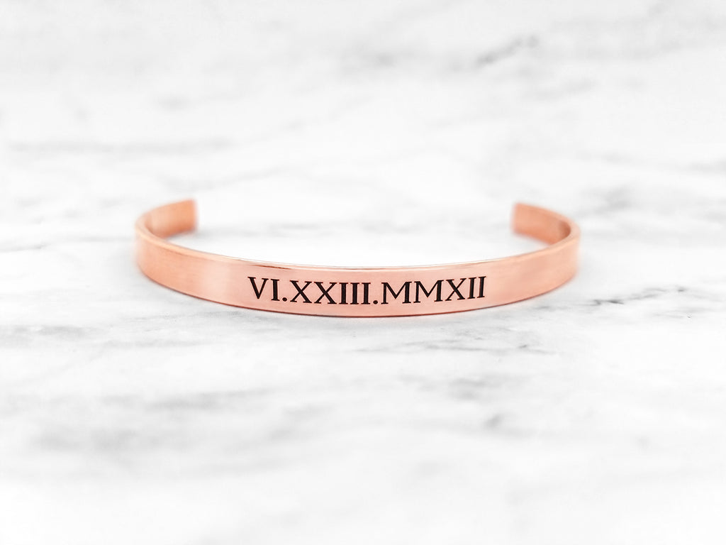 Roman Numeral Bracelet