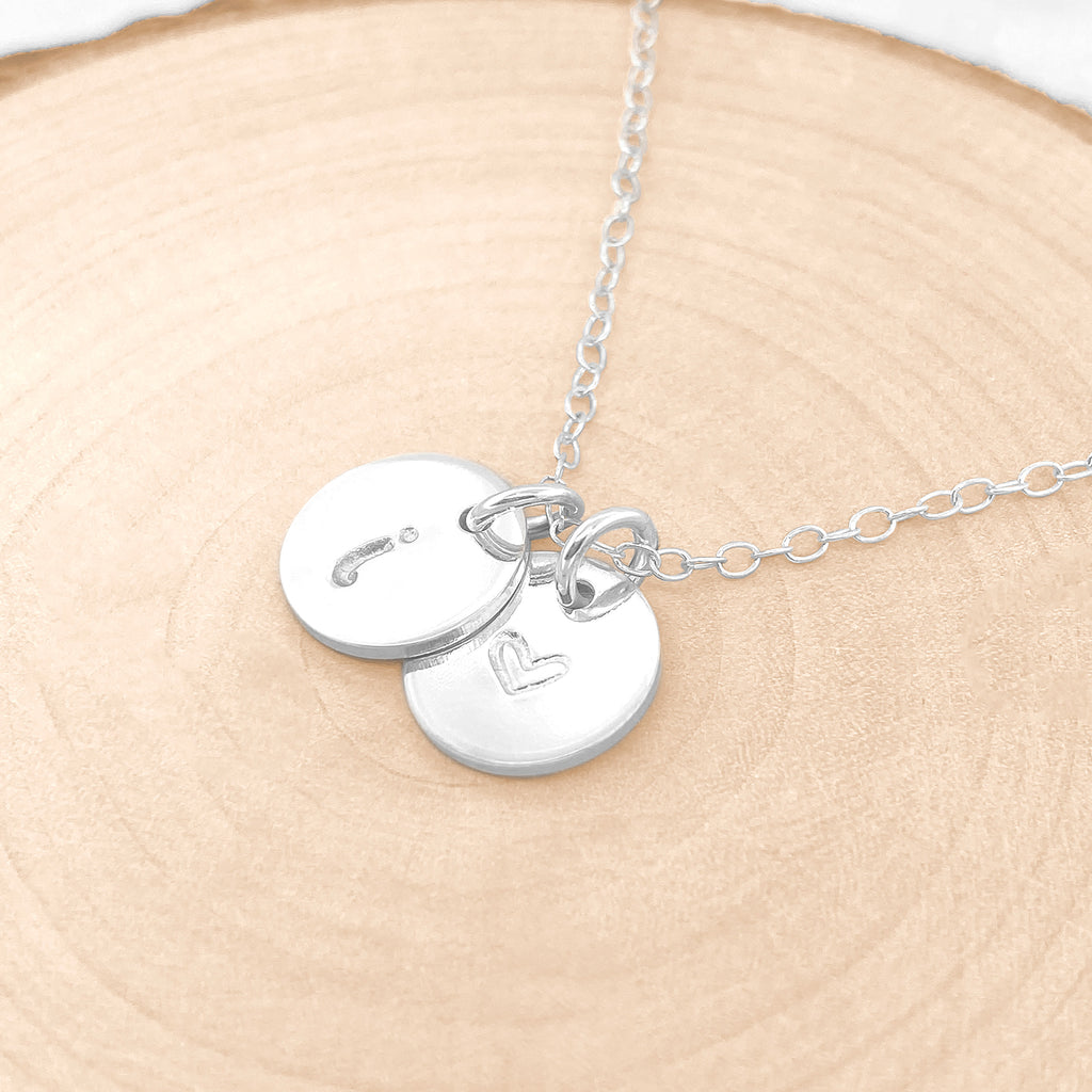 Sterling Silver Initial Necklace