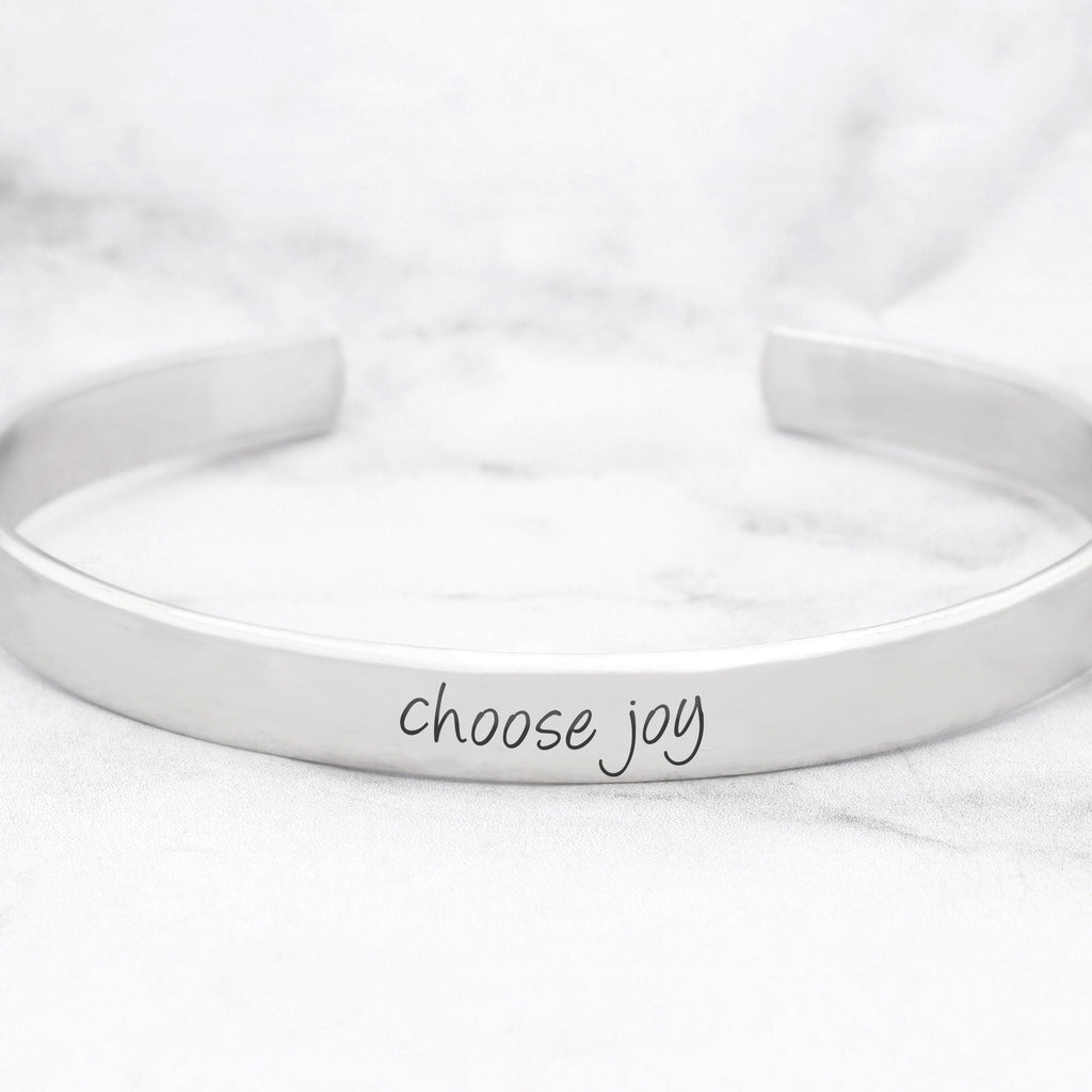 Choose Joy Mantra Bracelet