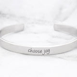 Choose Joy Mantra Bracelet