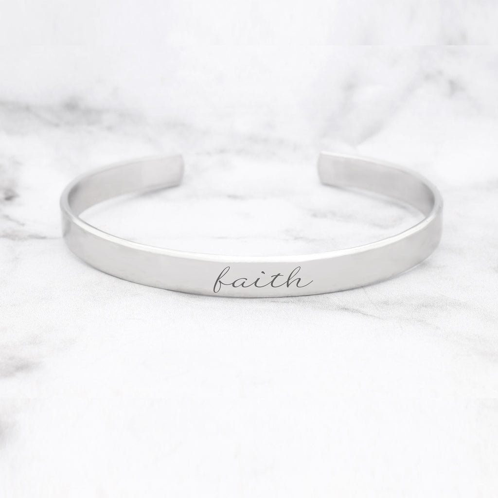 Faith Word Bracelet