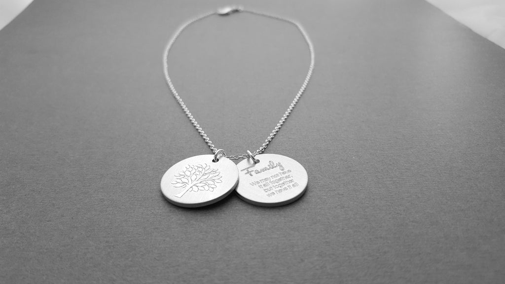 Family Tree Necklace - A Beautiful Tree Of Life Necklace