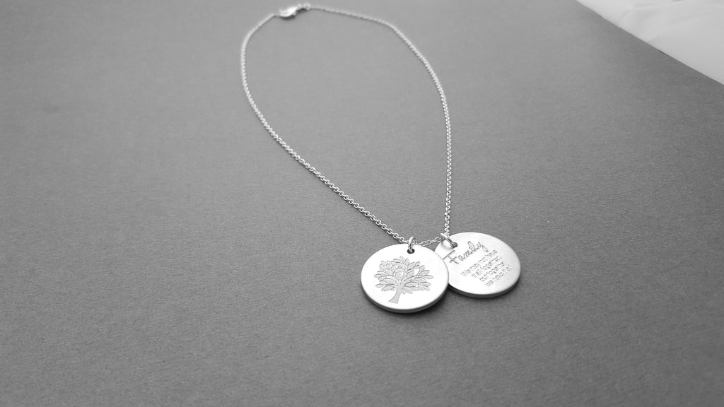 Family Tree Necklace - A Beautiful Tree Of Life Necklace