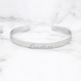 Fearless Word Bracelet