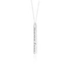 Mama Bear Vertical Necklace - Sterling Silver Necklace