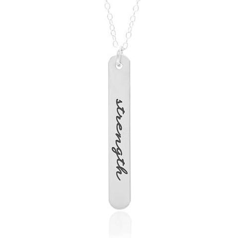 Personalized Angel Wing Necklace