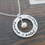 Personalized Necklace with Kids Names