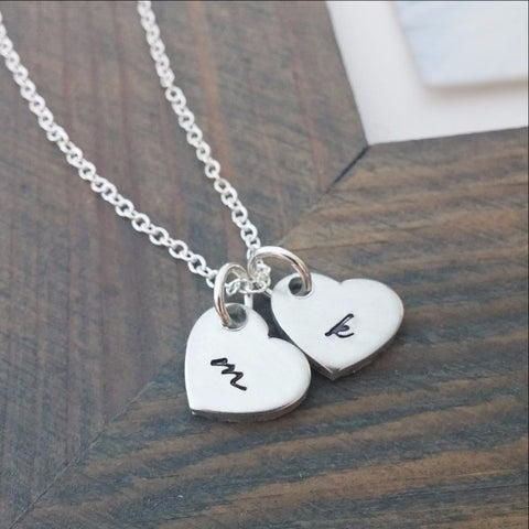 Personalized Initial Discs Necklace