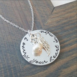 I Carry Your Heart in Mine Necklace