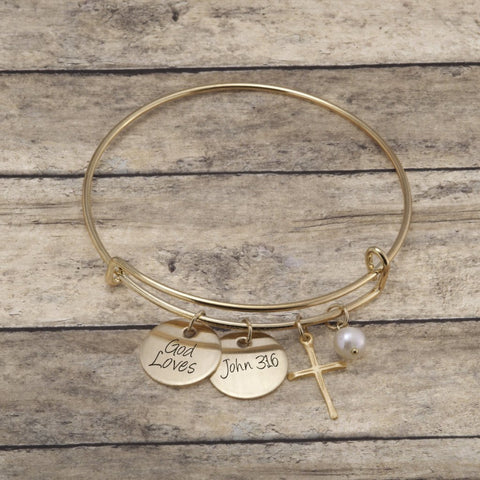 Nevertheless She Persisted Mantra Bracelet