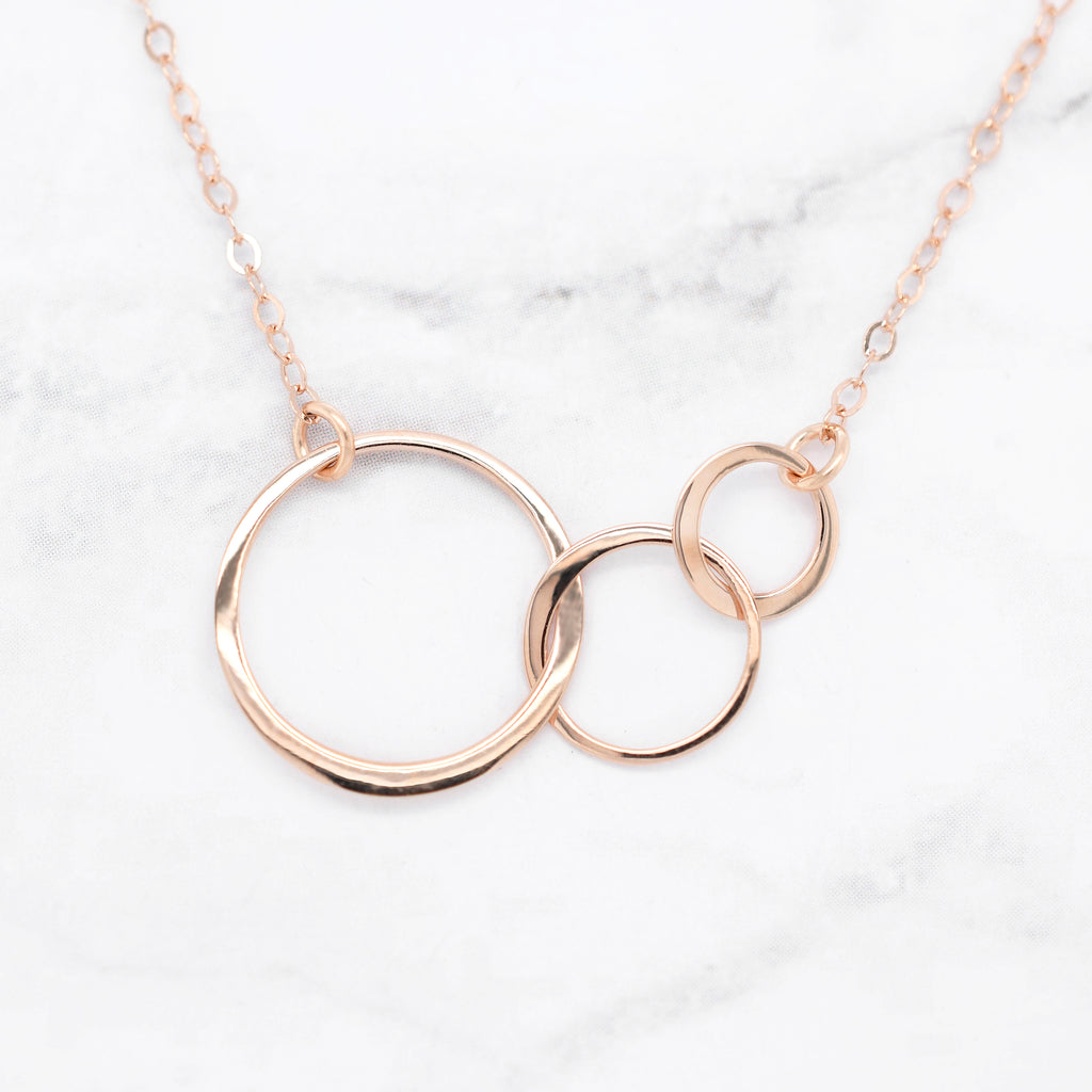 Generations Necklace - Sterling Silver, Gold, or Rose Gold Grandma Necklace